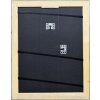 Effect Holzrahmen Profil 68 schwarz 18x24 cm mit Antireflexglas