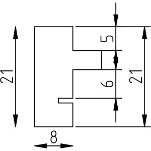 Effect Drevený fotorámik Profil 69 Čierny 29,7x42 cm antireflex
