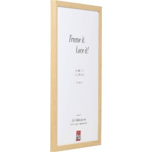 Effect Holzrahmen Profil 70 Eiche 25x60 cm mit Antireflexglas