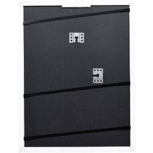 Effect Holzrahmen Profil 74 weiß 30x40 cm mit Antireflexglas