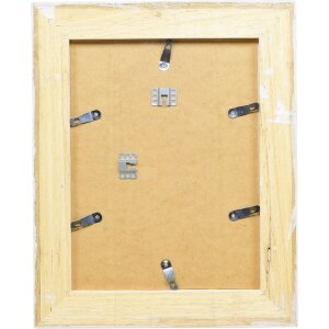 Effect Holz-Bilderrahmen Profil 80 biely 50x60 cm s antireflexným sklom