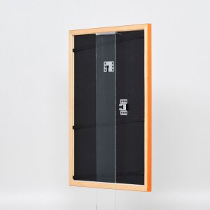 Efektný drevený rám profil 89 losos 21x29,7 cm antireflexné sklo