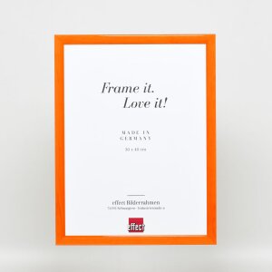 Efektný drevený rám profil 89 losos 21x29,7 cm antireflexné sklo