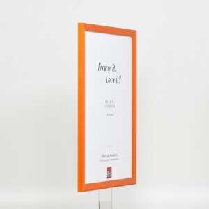 Efektný drevený rám profil 89 losos 21x29,7 cm antireflexné sklo
