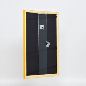 Efektný drevený rám profil 89 svetlohnedý 50x60 cm antireflexné sklo
