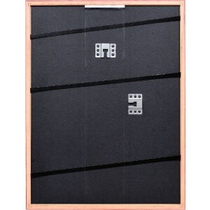 Effect Holzrahmen Profil Top S rot 30x40 cm Antireflexglas