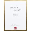 Effect Holzrahmen Profil Top S gold 29,7x42 cm Antireflexglas