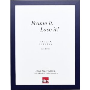 Effect Holzrahmen Profil Top Pro blau 10x10 cm mit...