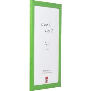 Effect drevený rám Profil Top Pro v farbe mora 25x80 cm s antireflexným sklom