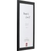 Effect Holzrahmen Profil Top Pro schwarz 60x80 cm mit Antireflexglas