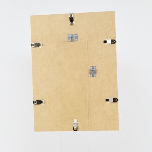 Efektný klipový rám 20x20 cm z akrylového skla Bezrámový držiak obrazu na montáž na stenu
