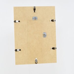 Efektný klipový rám 20x20 cm z akrylového skla Bezrámový držiak obrazu na montáž na stenu