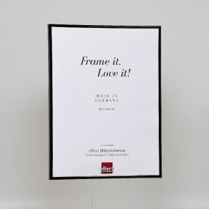 Efektný plastový rám Art black 59,4x84,1 cm akrylové sklo