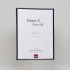 Efektný plastový rám Art black 59,4x84,1 cm akrylové sklo