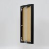 Efektný hliníkový rám obrazu Quadro 25x60 cm čierne akrylové sklo MDF zadný panel
