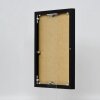 Efektný hliníkový rám obrazu Quadro 25x60 cm čierne akrylové sklo MDF zadný panel
