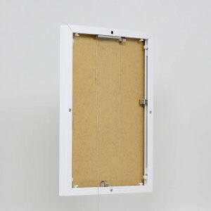Hliníkový obrazový rám Effect Quadro 60x60 cm z bieleho akrylového skla