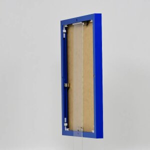 Hliníkový obrazový rám Effect Quadro 60x60 cm modrý s akrylovým sklom