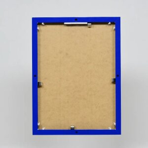 Hliníkový obrazový rám Effect Quadro 60x60 cm modrý s akrylovým sklom