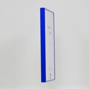 Hliníkový obrazový rám Effect Quadro 60x60 cm modrý s akrylovým sklom