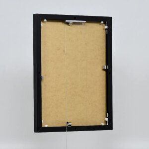Hliníkový obrazový rám Effect Quadro 60x60 cm čierny s akrylovým sklom