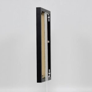 Hliníkový obrazový rám Effect Quadro 60x60 cm čierny s akrylovým sklom
