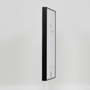 Hliníkový obrazový rám Effect Quadro 60x60 cm čierny s akrylovým sklom
