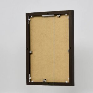 Hliníkový obrazový rám Effect Quadro 60x60 cm bronzový s akrylovým sklom