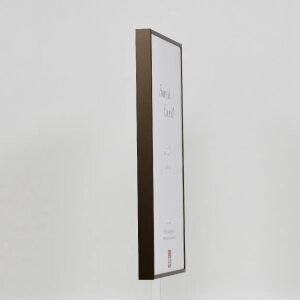 Hliníkový obrazový rám Effect Quadro 60x60 cm bronzový s akrylovým sklom