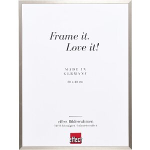 Effect Aluminium Bilderrahmen Serie 2 Acrylglas grau...