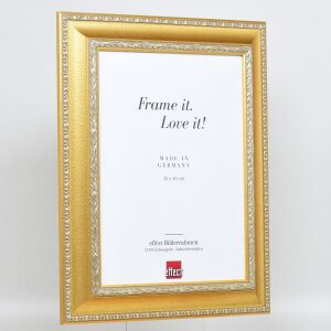 Efekt Barokový rám obrazu profil 31 zlatý 62x93 cm akrylové sklo