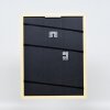 Efektný drevený rám profil 32 zelený 10x10 cm akrylové sklo