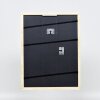 Efektný drevený rám profil 32 modrý 10x15 cm akrylové sklo