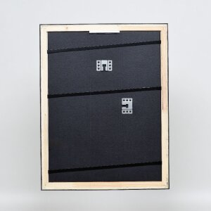 Effect Holz-Bilderrahmen Profil 40 Platin 10x10 cm Acrylglas