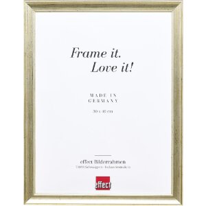 Effect Holz-Bilderrahmen Profil 41 Antiksilber 61x91,5 cm...