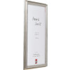 Effect Holzrahmen Profil 44 silber 18x32 cm Kunstglas 0442-1832-01