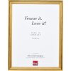 Effect Holzrahmen Profil 44 gold 20x28 cm Kunstglas