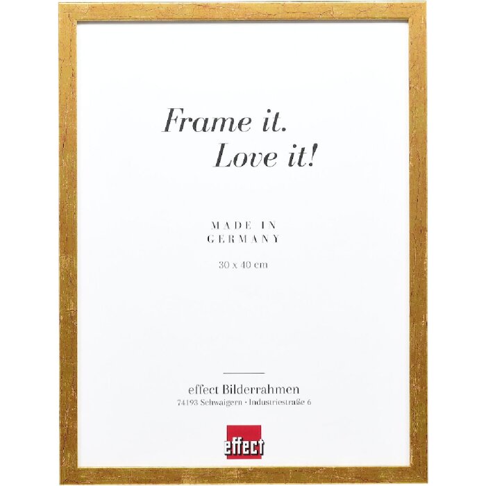 Effect Drevený fotorámik Profil 51 antikgold 30x40 cm