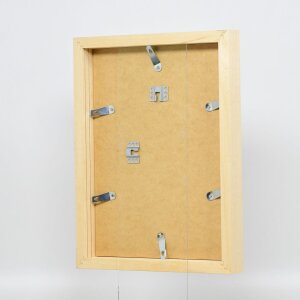 Efekt drevený rám obrazu profil 55 prírodný 9x13 cm umelecké sklo