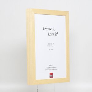 Efekt drevený rám obrazu profil 55 prírodný 9x13 cm umelecké sklo