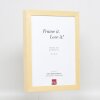 Efekt drevený rám obrazu profil 55 prírodný 9x13 cm umelecké sklo