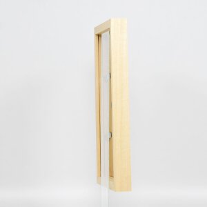 Efekt drevený rám na obraz profil 55 prírodný 10,5x14,8 cm umelecké sklo