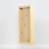Efekt drevený rám na obraz profil 55 prírodný 10,5x14,8 cm umelecké sklo