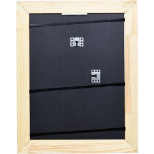 effect Profil 56 Drevený fotorámik 27x48 cm biely s umelým sklom