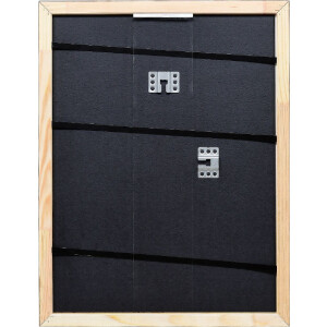 Effect drevený rám Profil 67 tmavohnedý 20x20 cm s umelým sklom