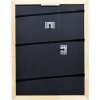 Effect Holzrahmen Profil 67 schwarz 21x28 cm mit Kunstglas