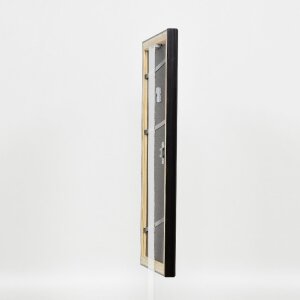 Efektný drevený obrazový rám profil 85 čierny 59,4x84,1 cm akrylové sklo