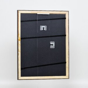 Efektný drevený rám na obraz profil 85 čierny 14,8x21 cm akrylové sklo