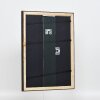 Efektný drevený rám na obraz profil 85 čierny 14,8x21 cm akrylové sklo