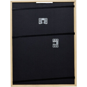 Effect drevený rám profil 2330 biely 18x27 cm s umelým skлом